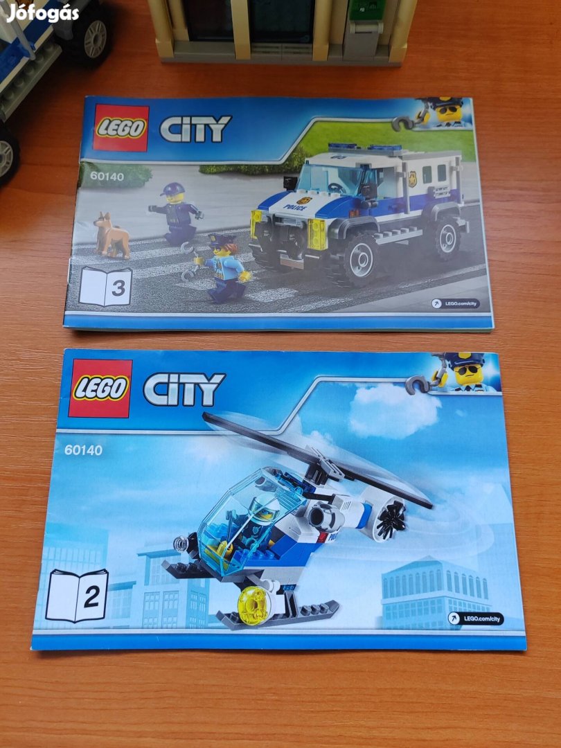 Lego 60140 rendőr állomás szett