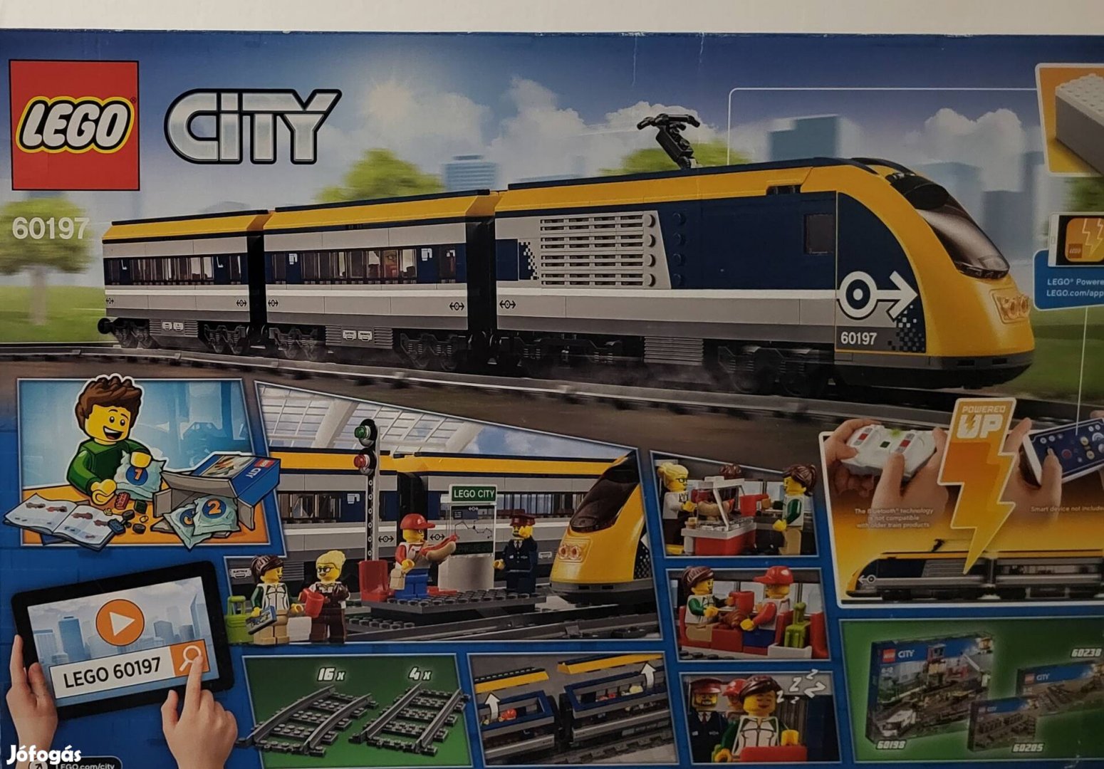 Lego 60197 Passenger Train, új bontatlan, ingyenes szállítás