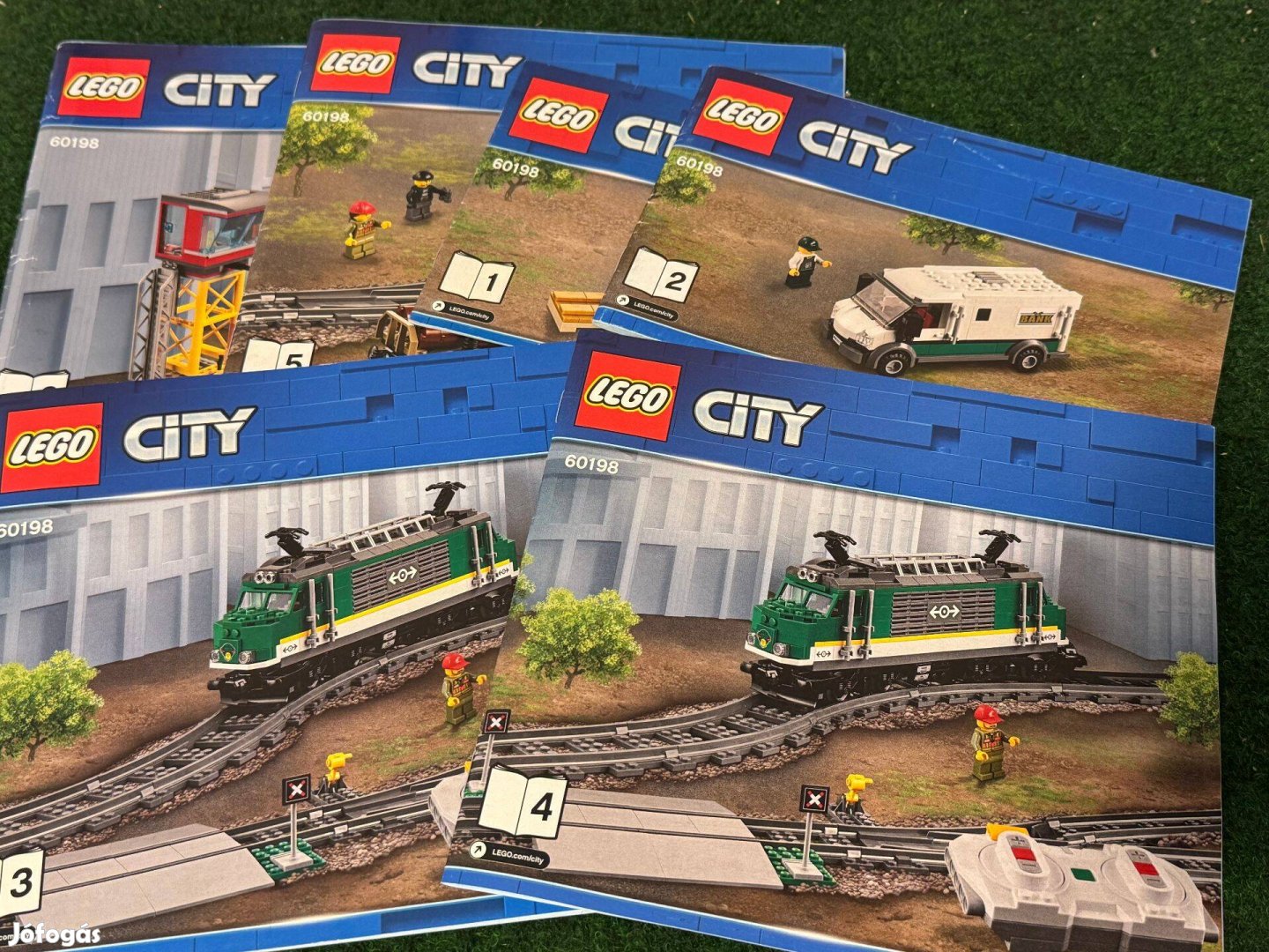 Lego 60198 tehervonat szett ősszeszerelési utmutató