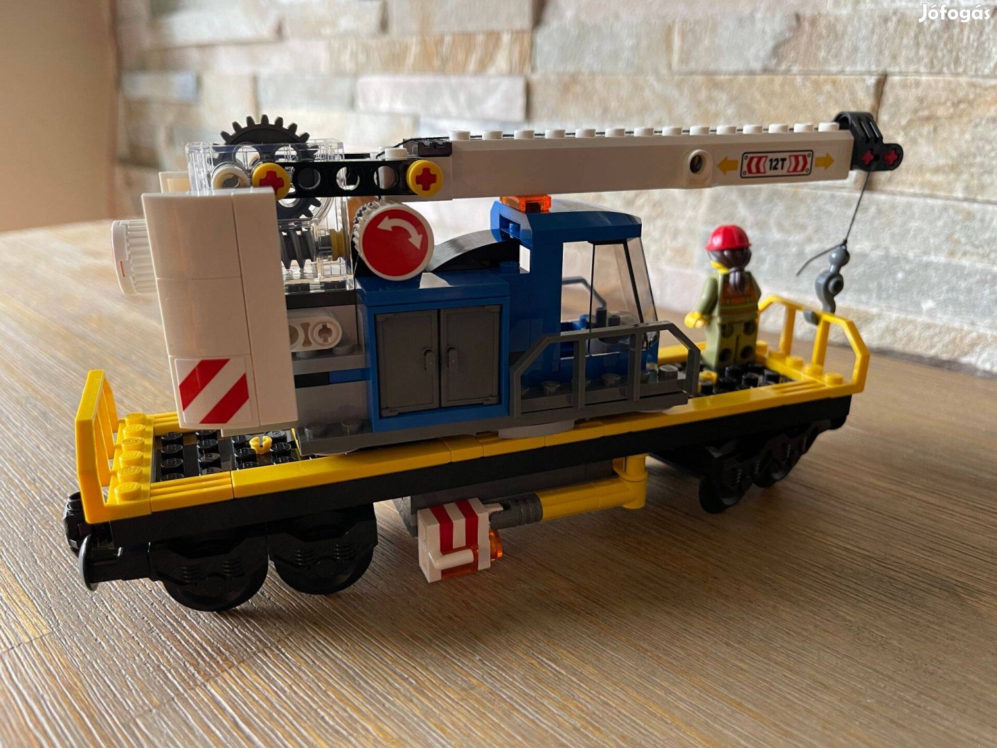 Lego 60198 vasuti darus vagon Lego vonat vasuti vagon