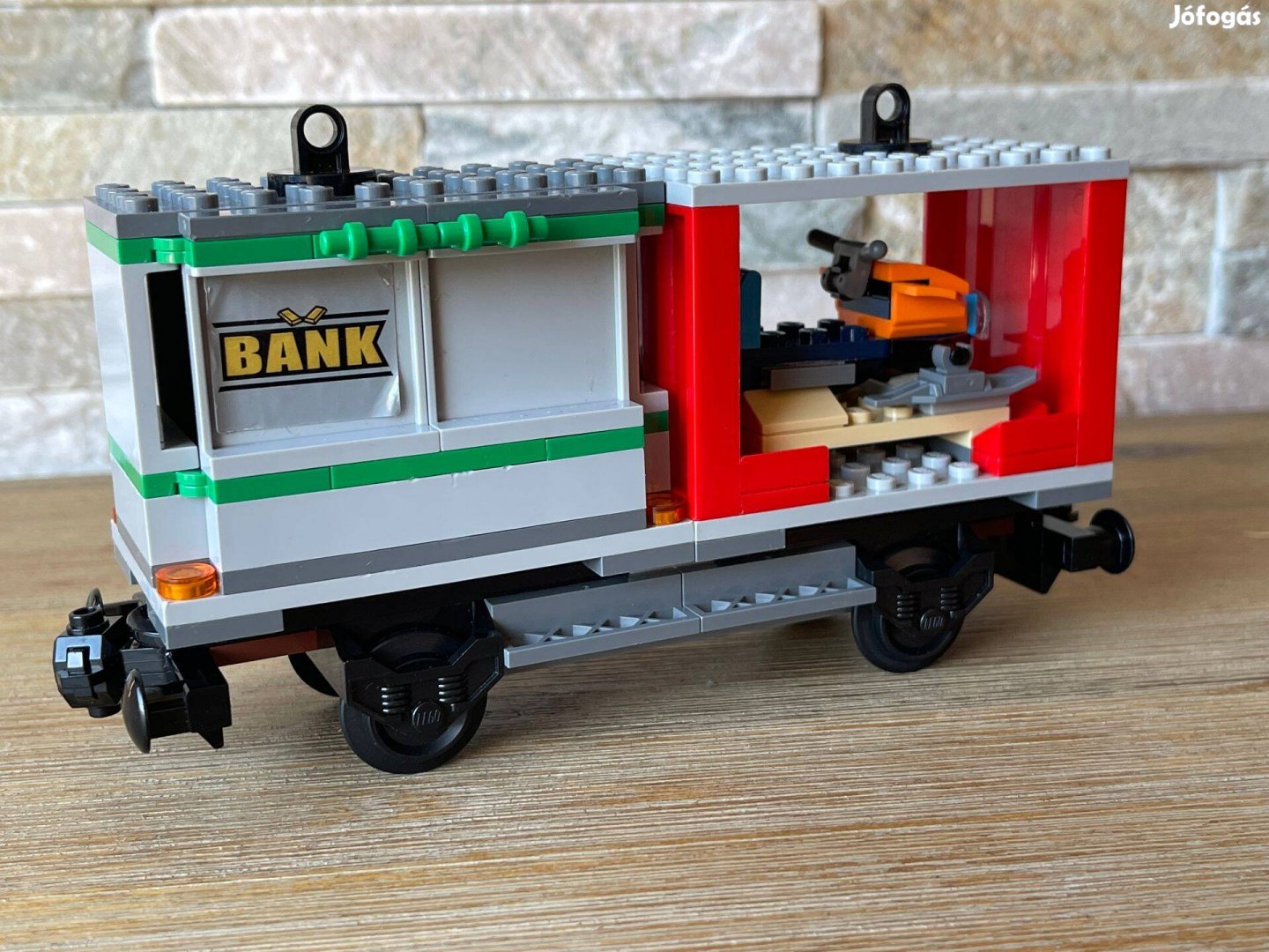 Lego 60198 vasuti kontenerszallito vagon Lego vonat vasuti vagon