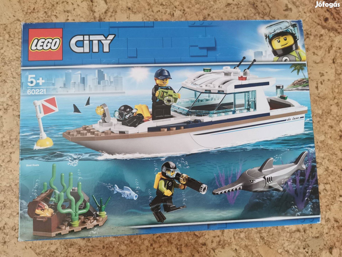 Lego 60221 lego city hajó