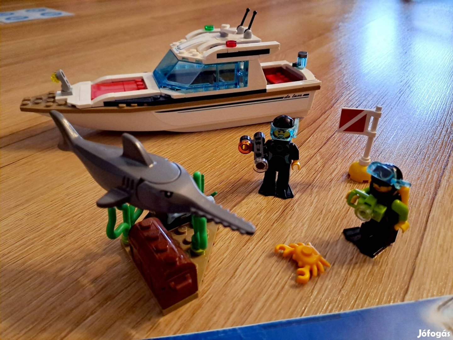 Lego 60221 tengeri yacht 