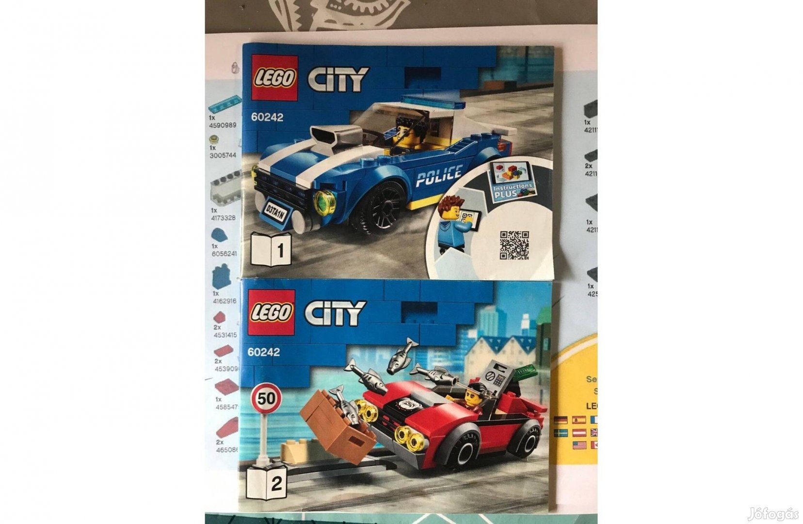 Lego 60242 City Rendőrségi letartóztatás az országúton