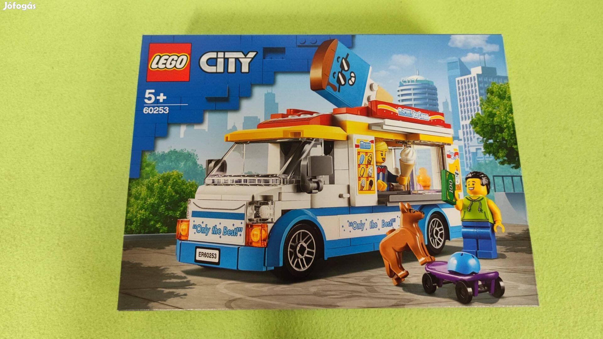 Lego 60253 City - Fagylaltos kocsi új bontatlan