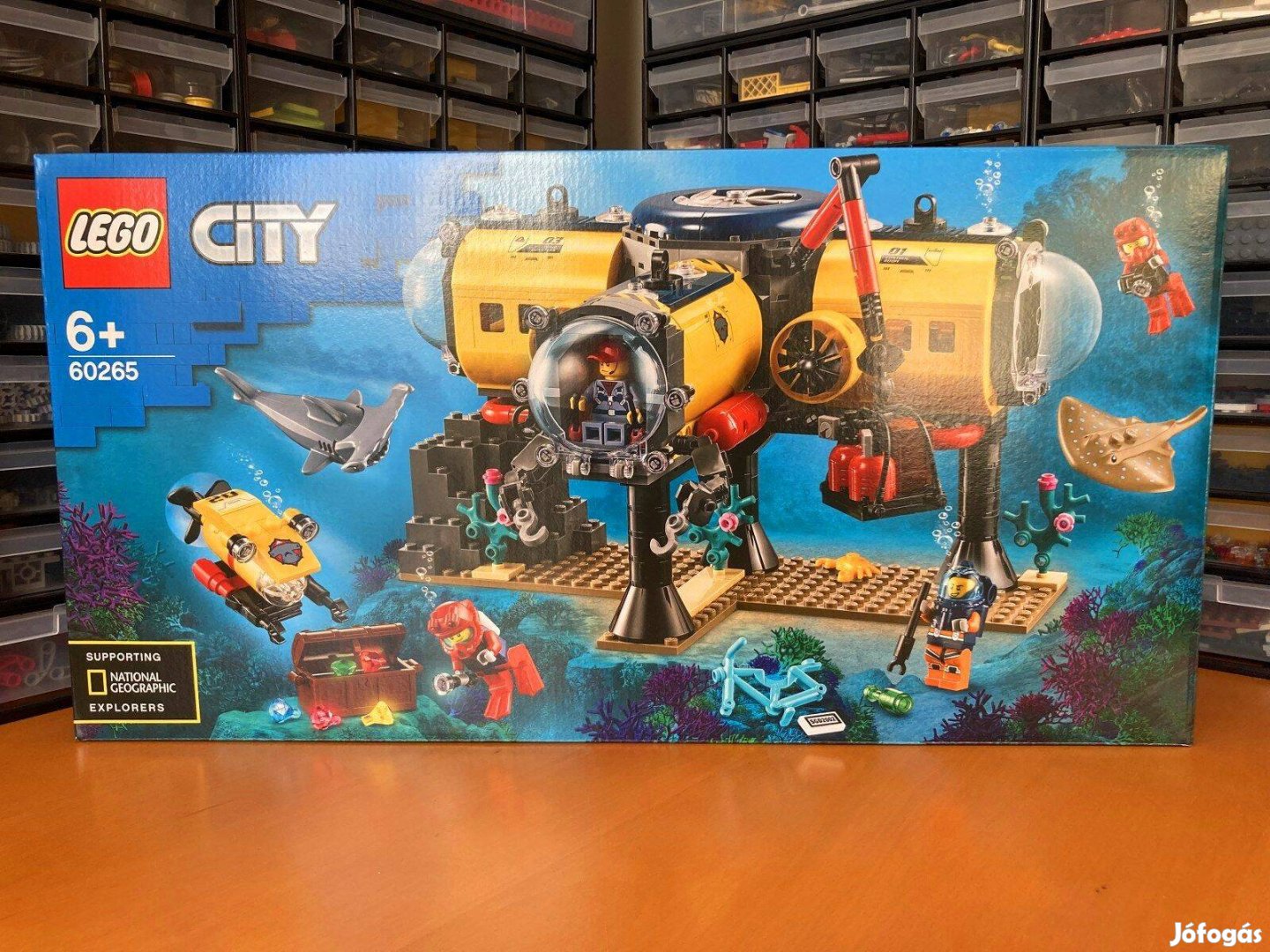 Lego 60265 Ocean Exploration Base új bontatlan