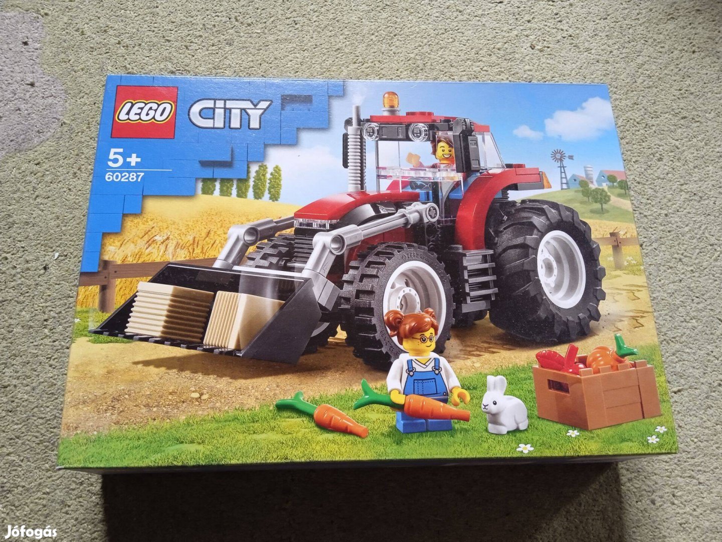 Lego 60287 City traktor új, bontatlan csomagolásban, ajándéknak is jó