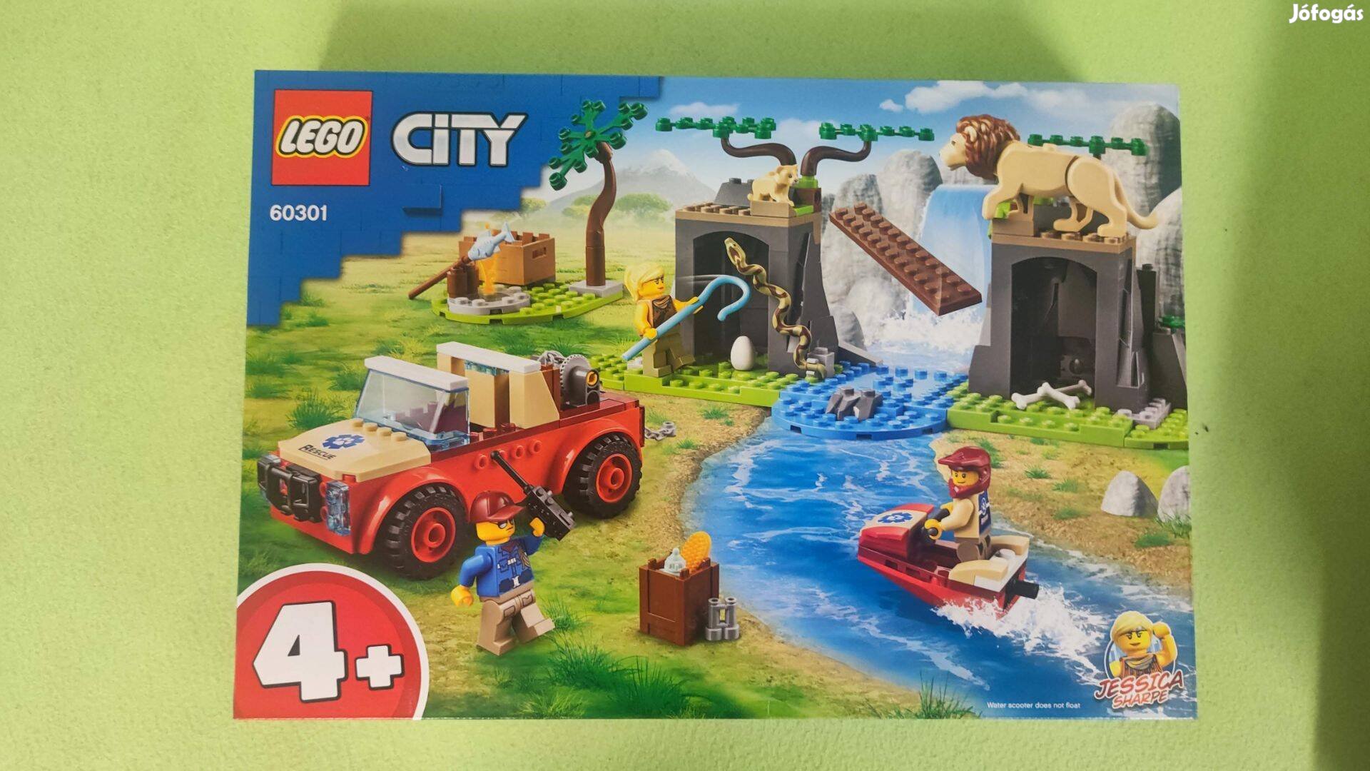 Lego 60301 City - Vadvilági mentő terepjáró oroszlán új bontatlan