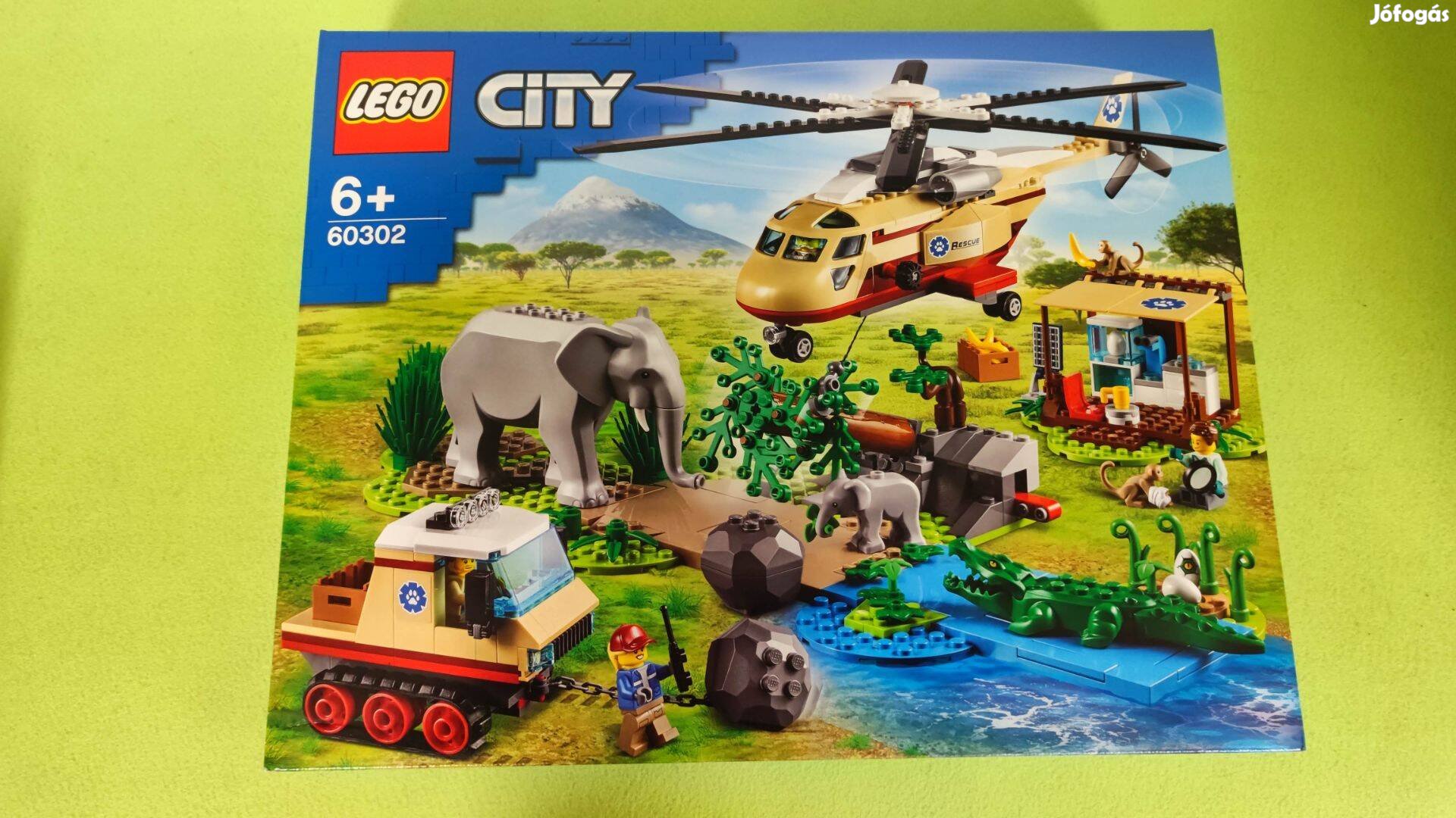 Lego 60302 City - Vadvilági mentési művelet új bontatlan