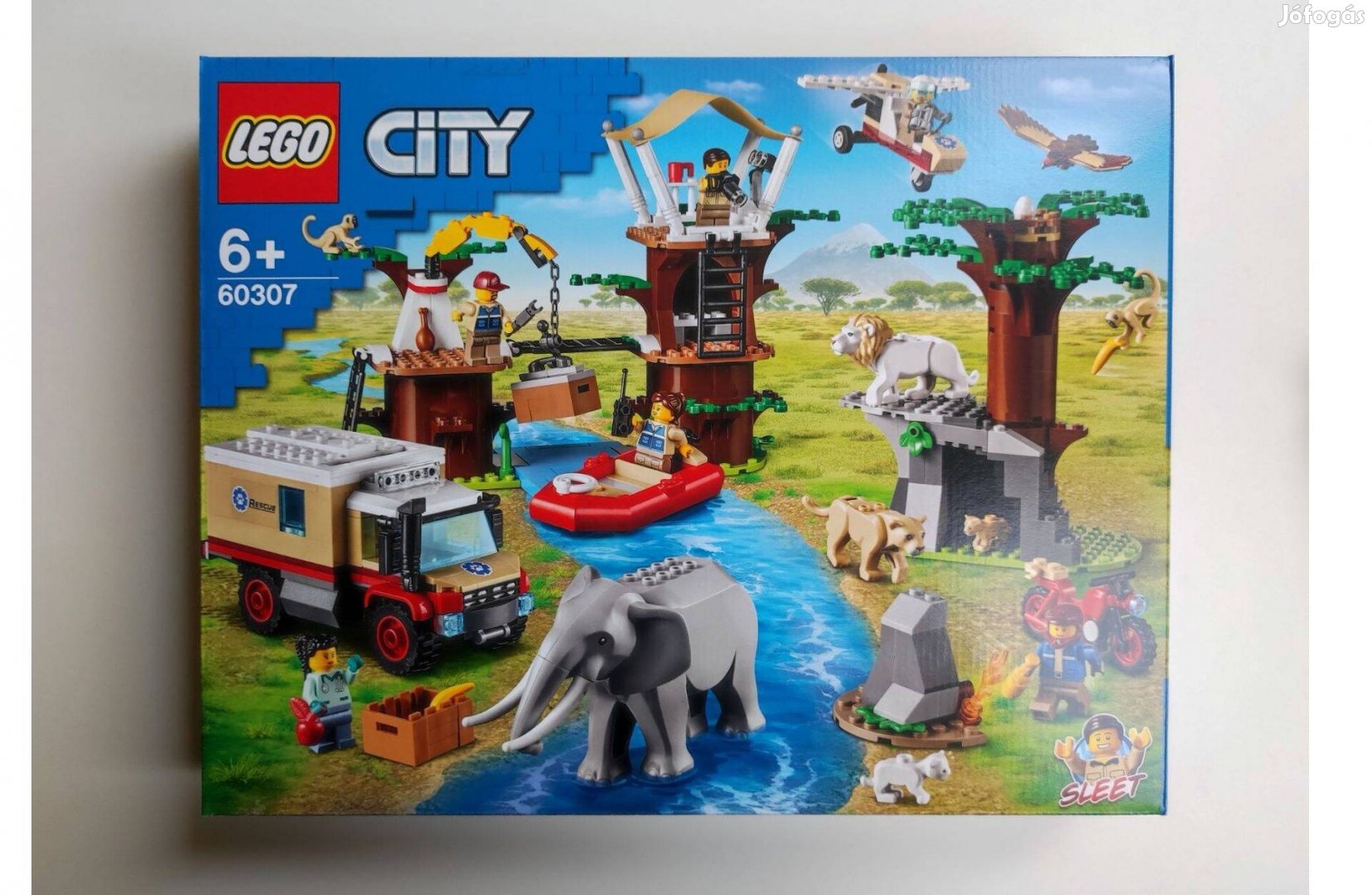 Lego 60307 /City/ Vadvilági mentőtábor - új, bontatlan