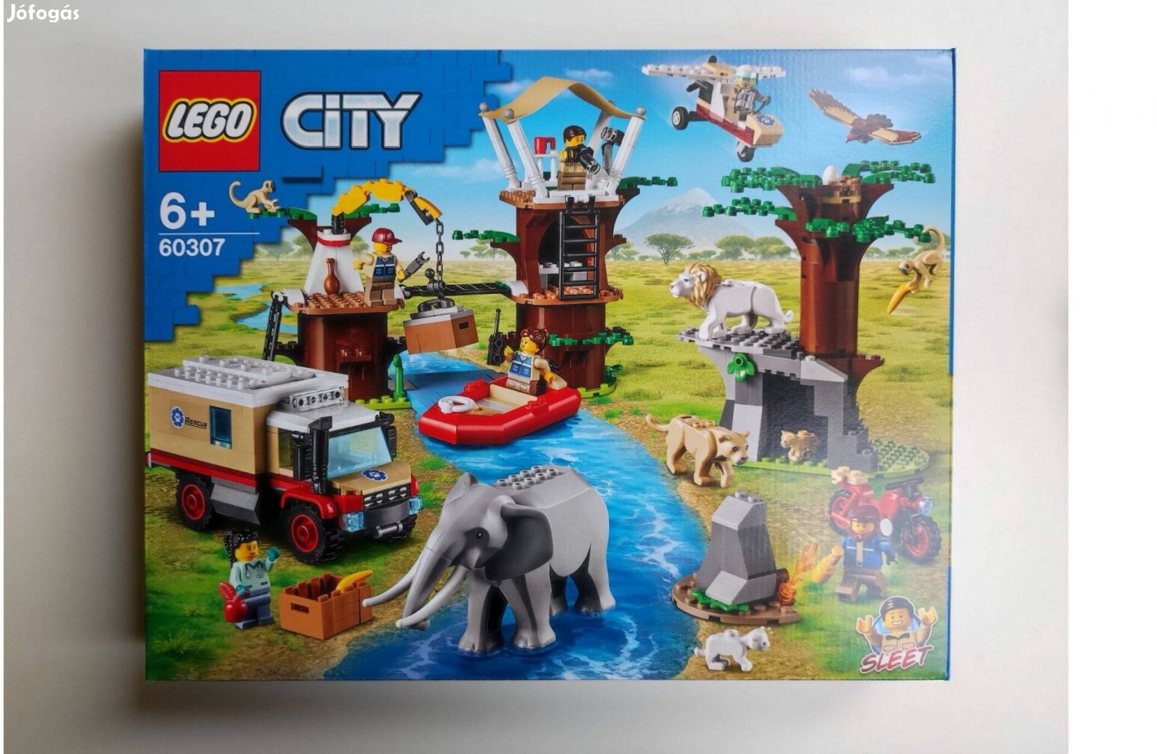 Lego 60307 - Vadvilági mentőtábor - új, bontatlan