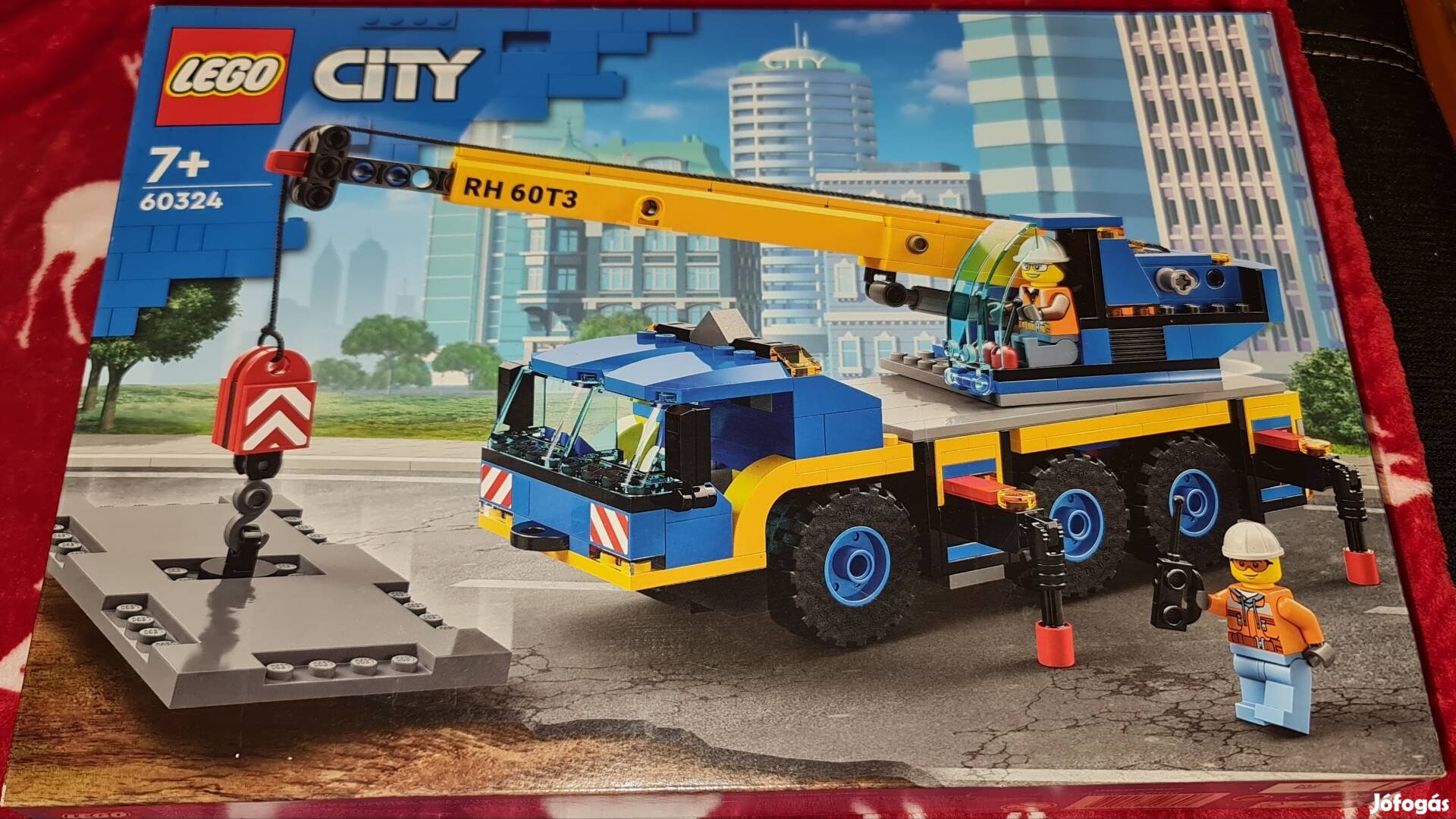 Lego 60324 Daruskocsi bontatlan 