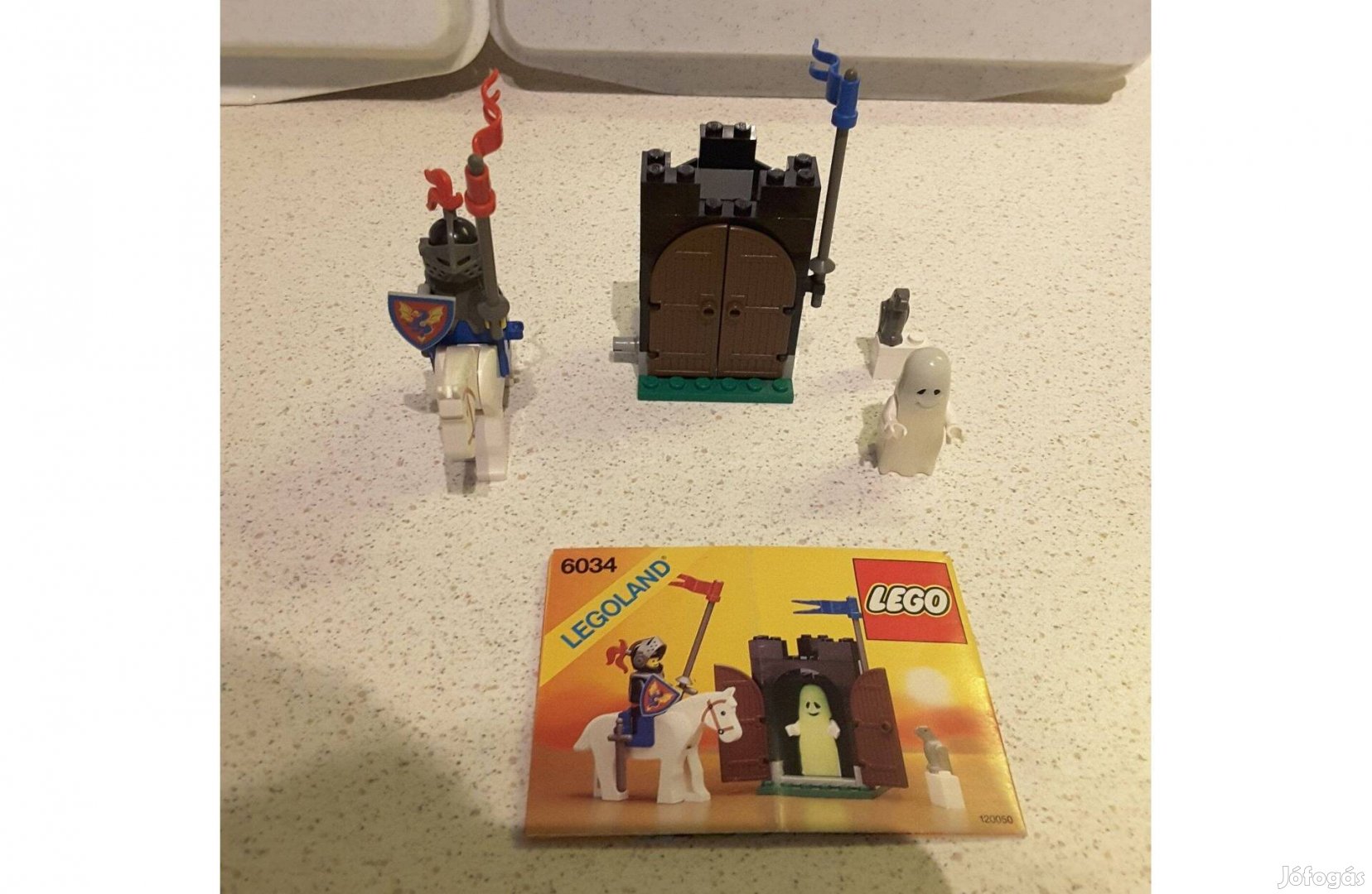 Lego 6034 Vár / Castle Black monarch's ghost + leírás + dobozdarab