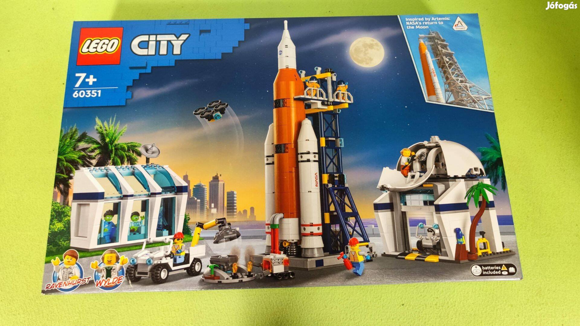 Lego 60351 City - Rakétakilövő központ űrhajó új bontatlan