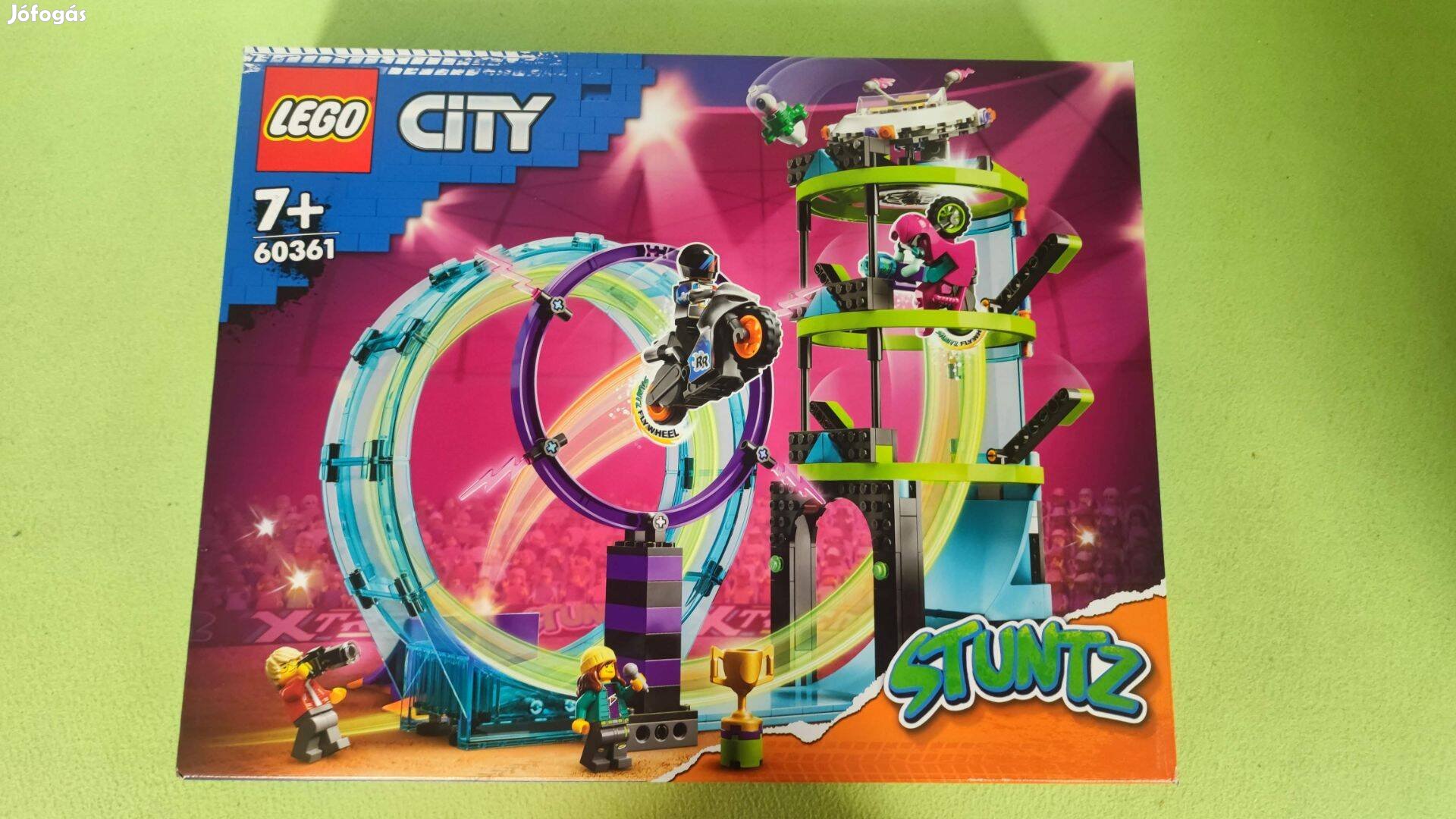 Lego 60361 City Stuntz - Nagyszerű kaszkadőr kihívás új bontatlan