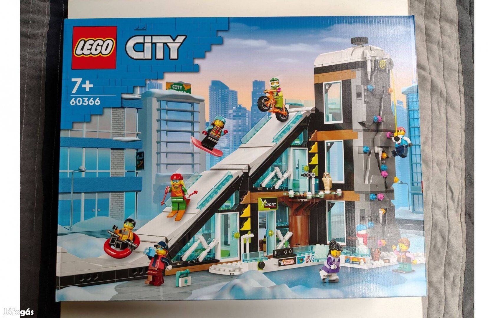 Lego 60366 - Sí- és hegymászó központ - új, bontatlan