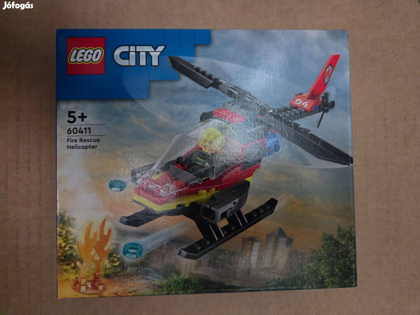 Lego 60411 City Tűzoltó mentőhelikopter készlet - új