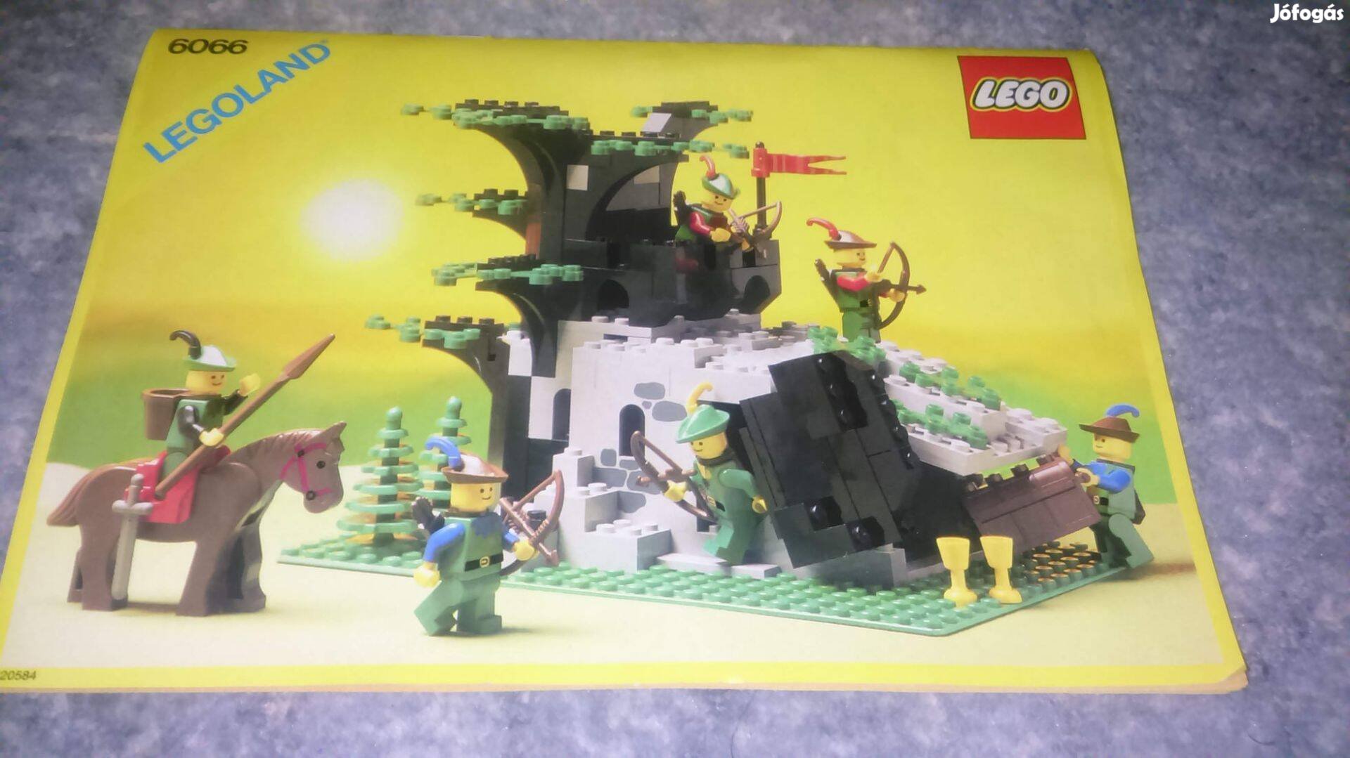 Lego 6066, álcázott előőrs, hiánytalan