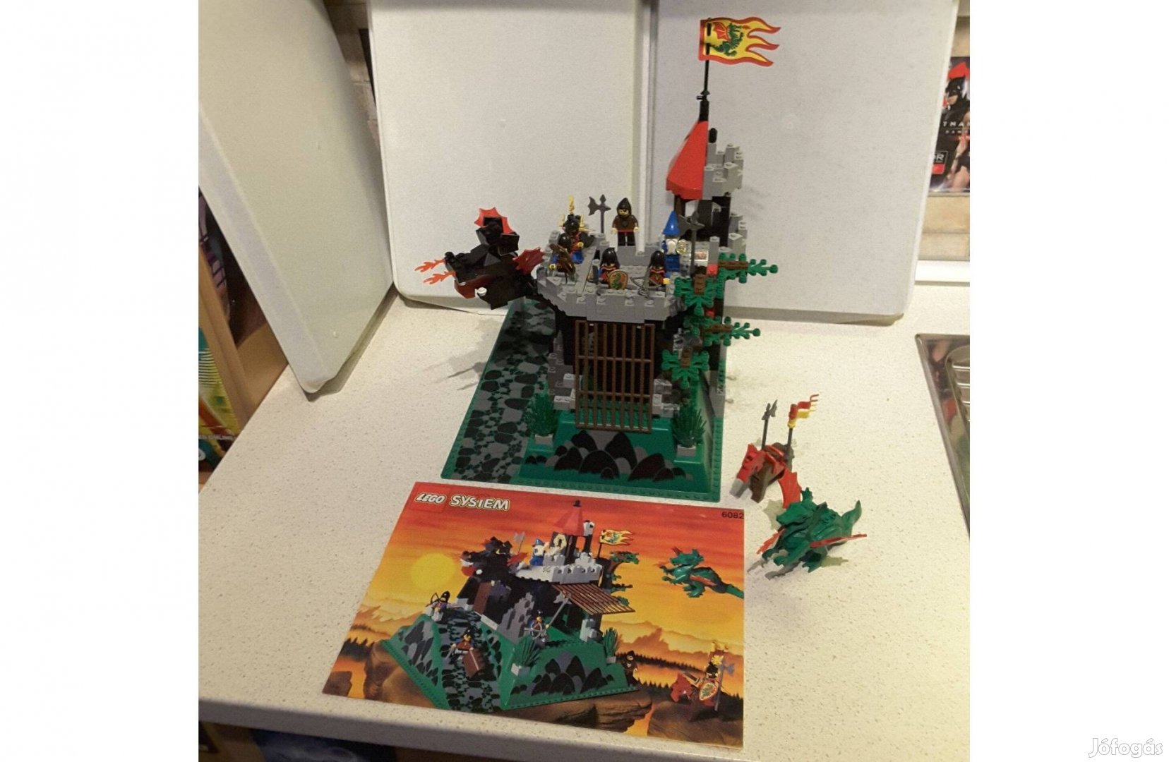 Lego 6082 Castle Fire breathing fortress / Vár + leírás