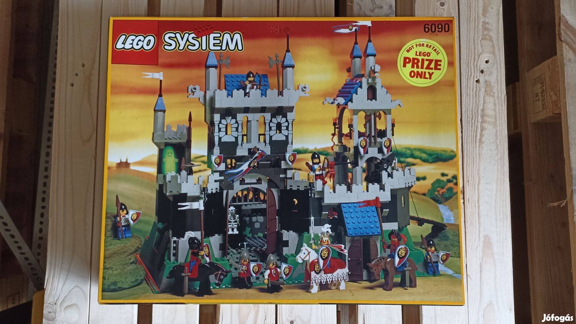 Lego 6090 Royal Knight's Castle Kingdoms Vár Lovag Katona Gyűjtői