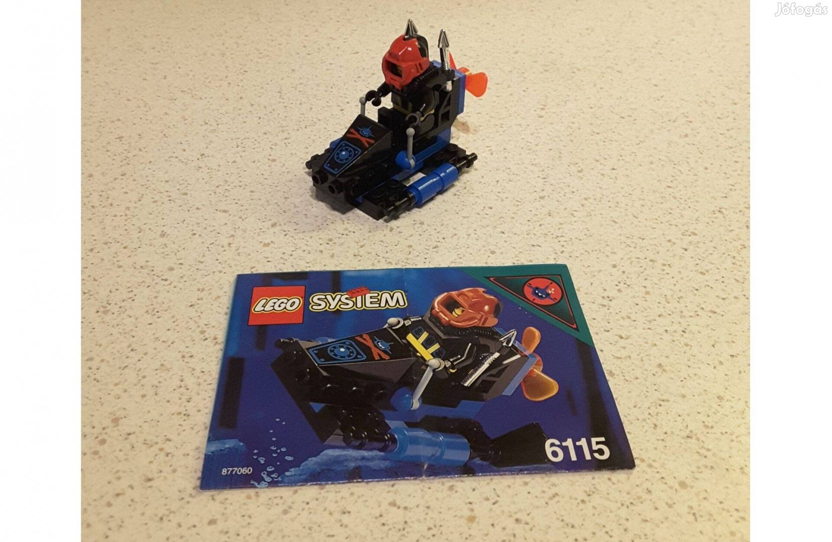 Lego 6115 Mini tengeralattjáró / Shark scout + leírás