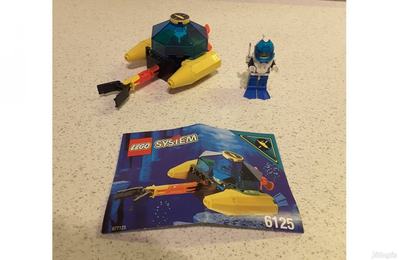 Lego 6125 Sea print 9 / Mini tengeralattjáró + leírás