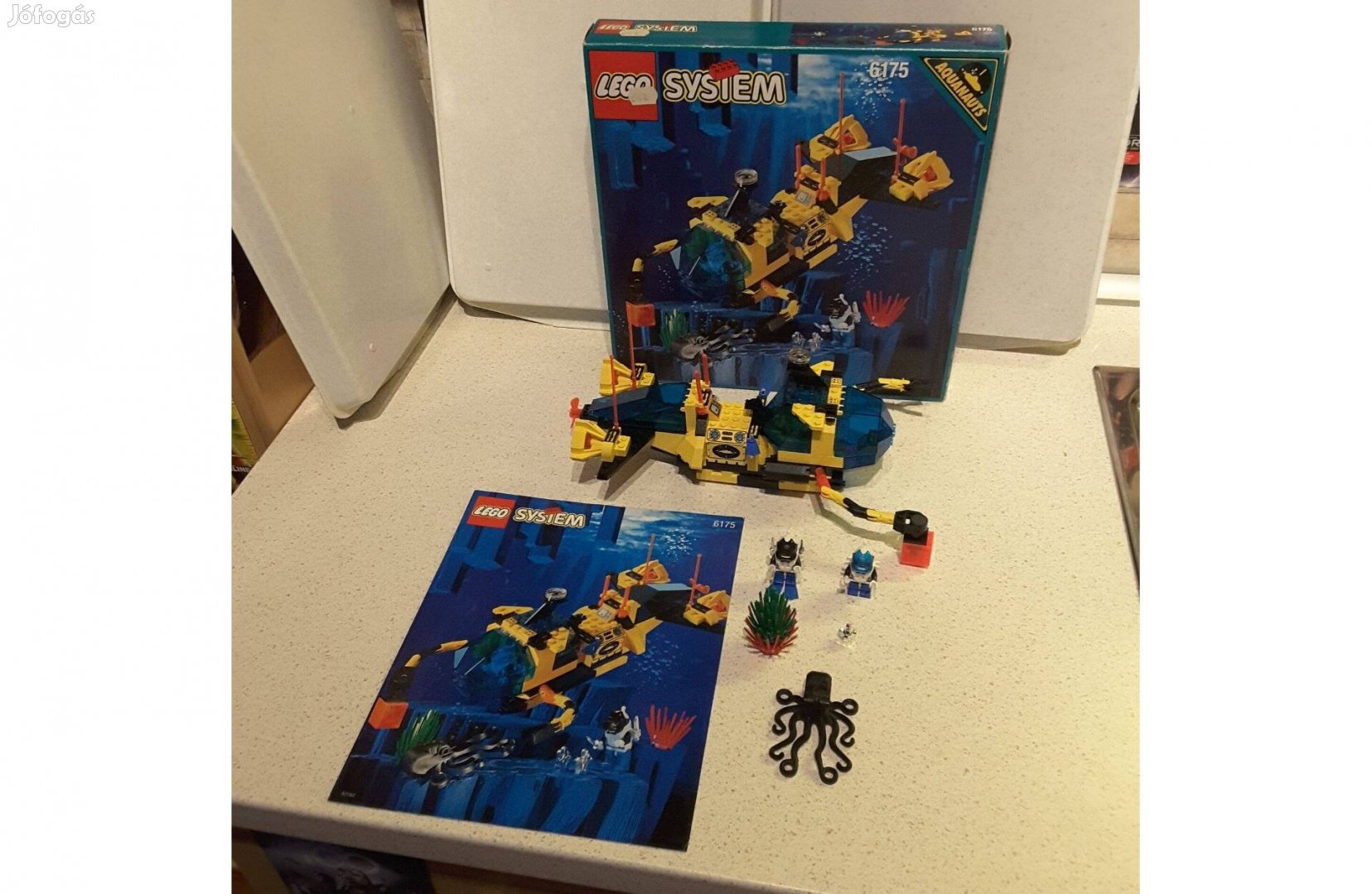 Lego 6175 Crystal explorer sub / Tengeralattjáró + doboz + leírás