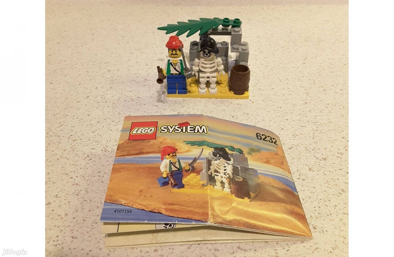 Lego 6232 Kalóz + Csontváz / Skeleton crew leírással