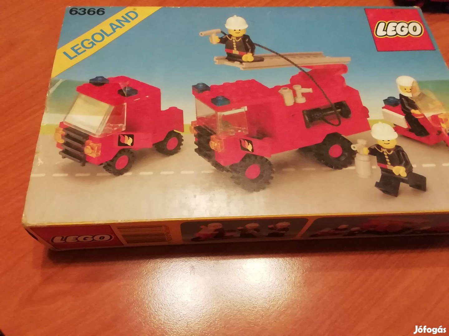 Lego 6366 Tűzoltó és mentő egység. 1984 évjárat