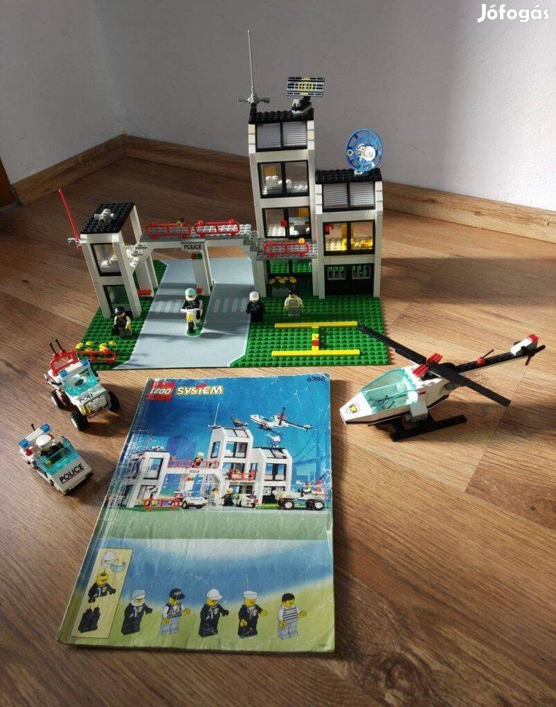 Lego 6398 rendőrállomás, leírással