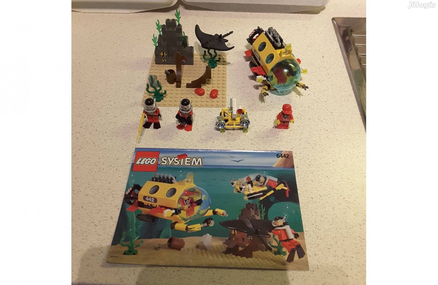Lego 6442 Sting ray explorer / Zátony + tengeralattjáró + leírás