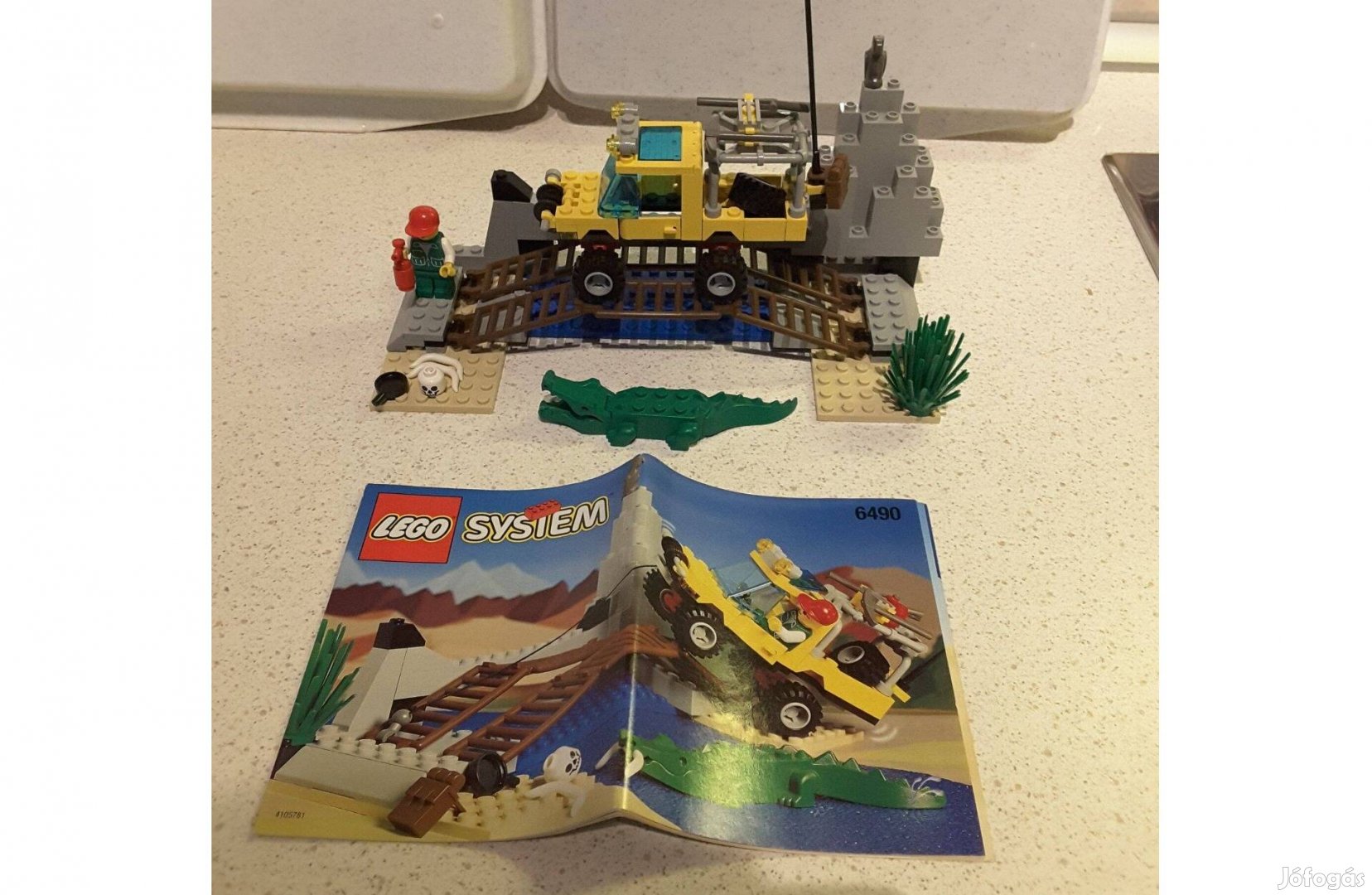 Lego 6490 Kalandor dzsippel / Amazon crossing + leírás