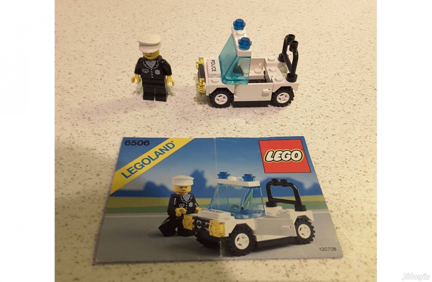 Lego 6506 Precinct cruiser / Rendőrautó + leírás