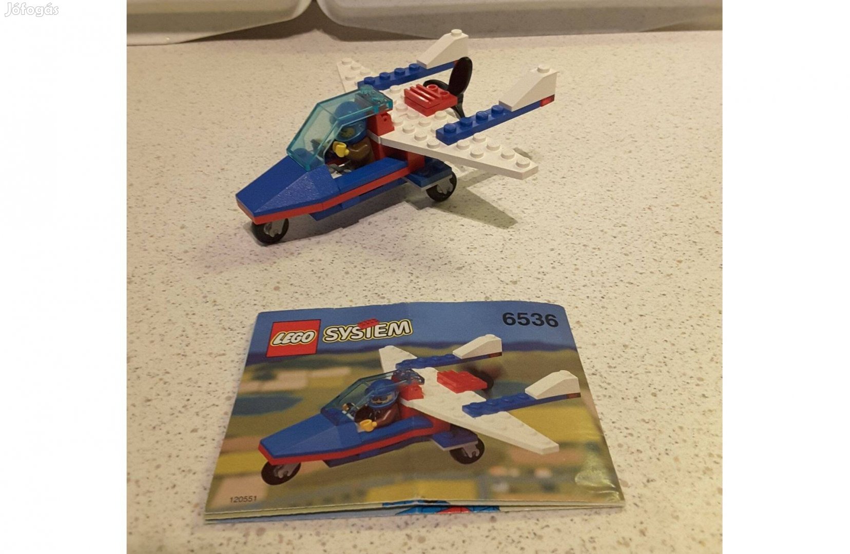 Lego 6536 Repülőgép / Aero hawk + leírás