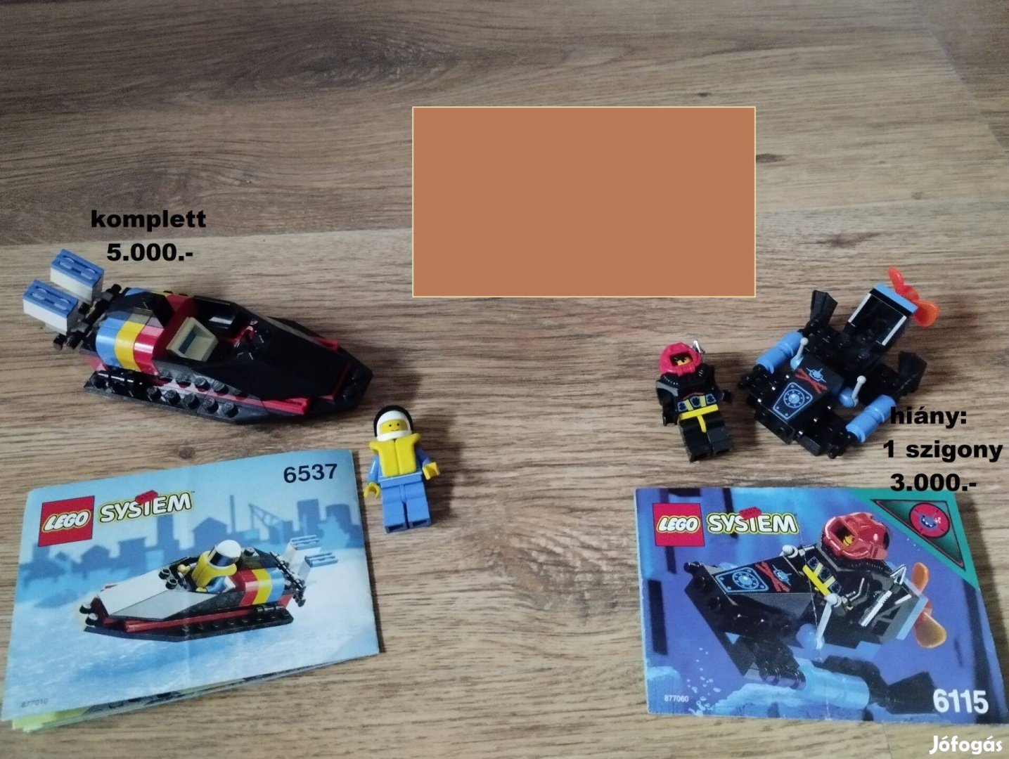 Lego 6537, 6115 készletek, külön is