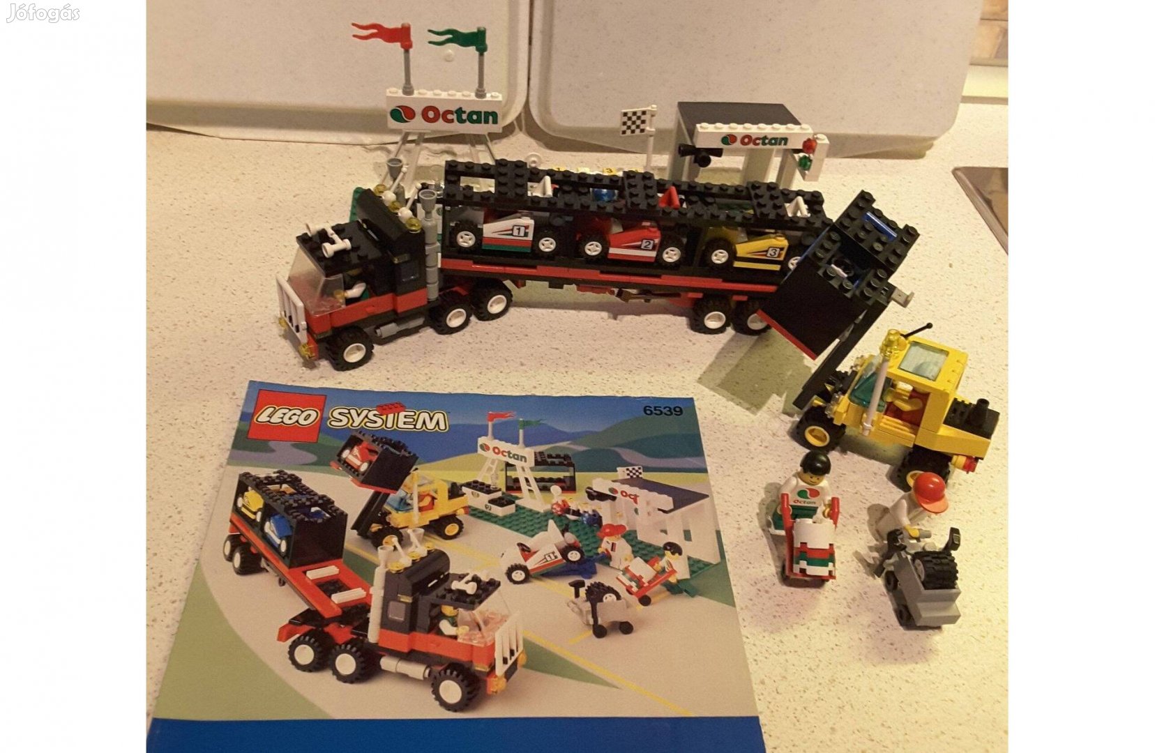 Lego 6539 Victory cup racers kamion versenyautók leírás + dobozdarabok