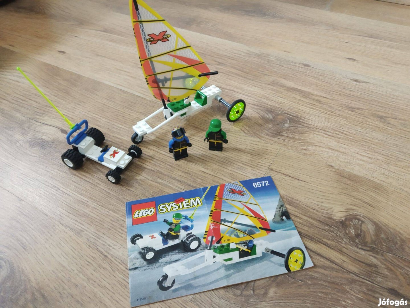 Lego 6572 széllovas, leírással