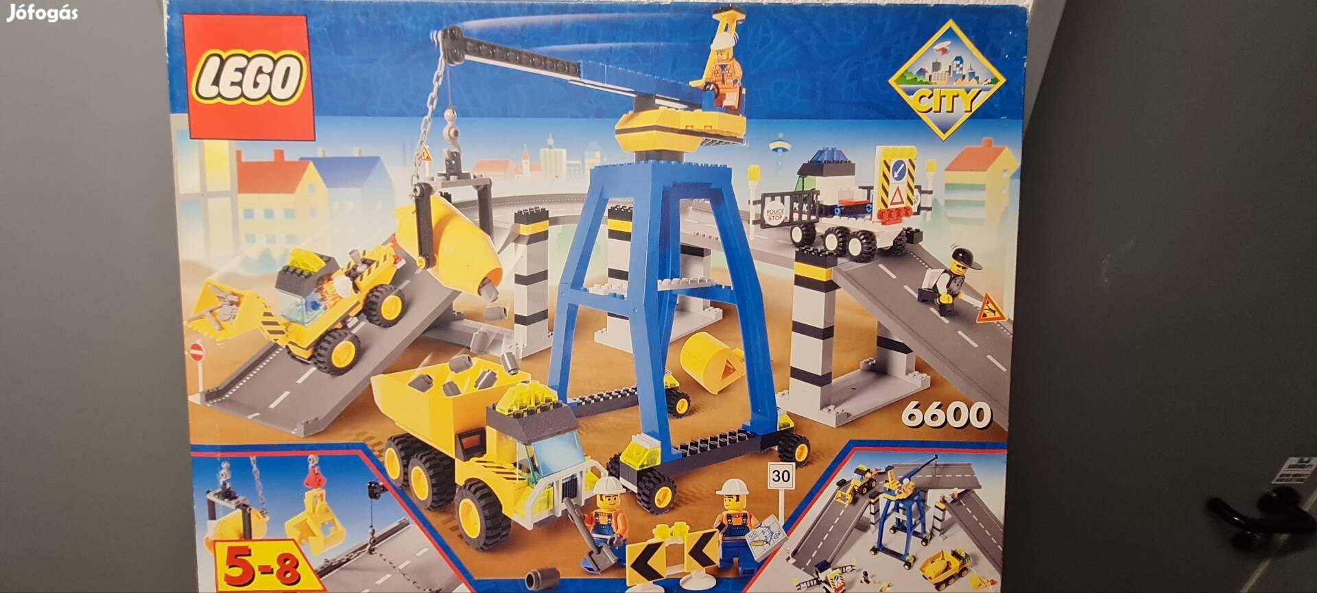 Lego 6600, Építkezés Útépítés, új, bontatlan 