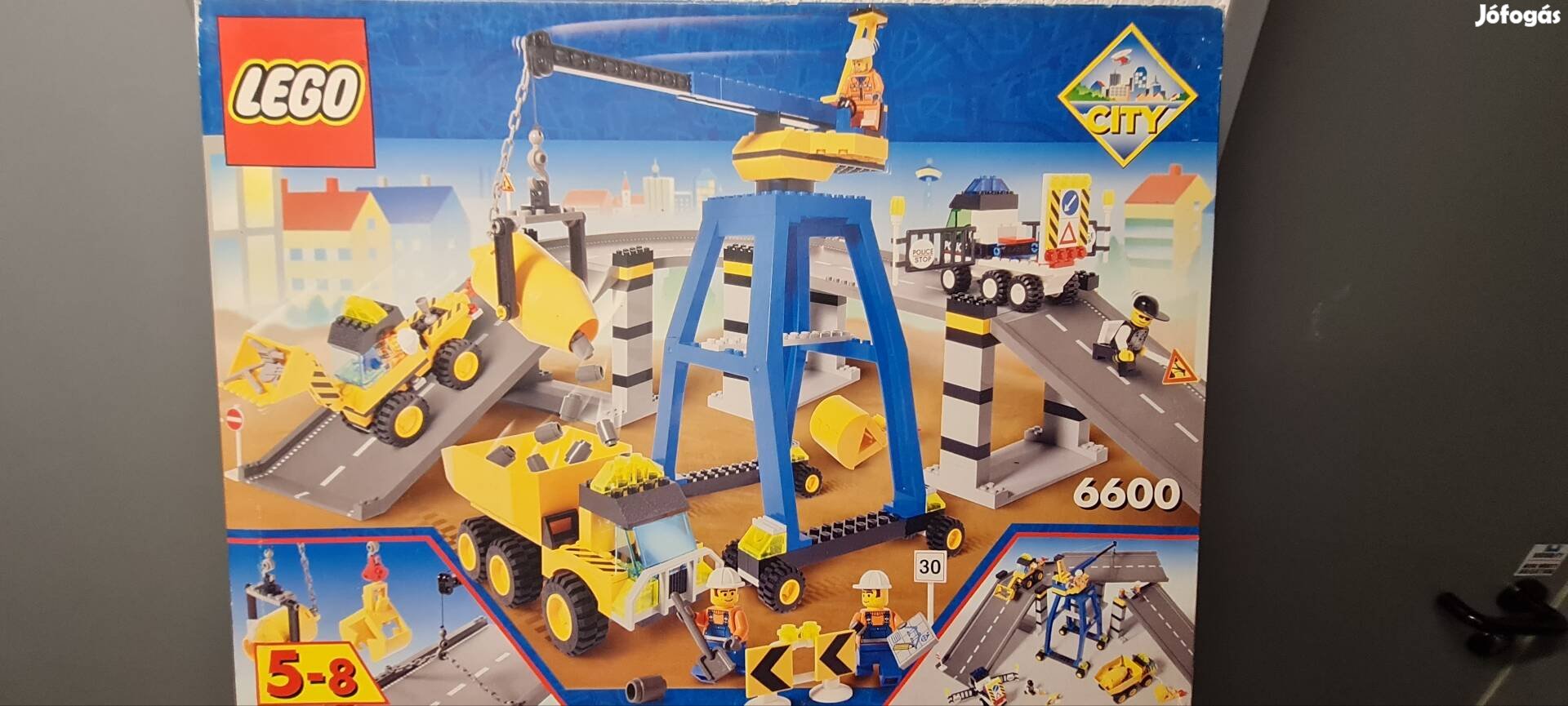 Lego 6600, Útépítés,  Építkezés,  új,  bontatlan 
