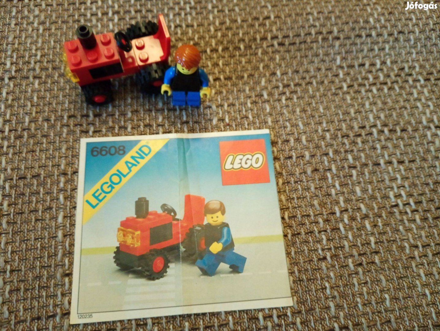 Lego 6608 traktor eladó