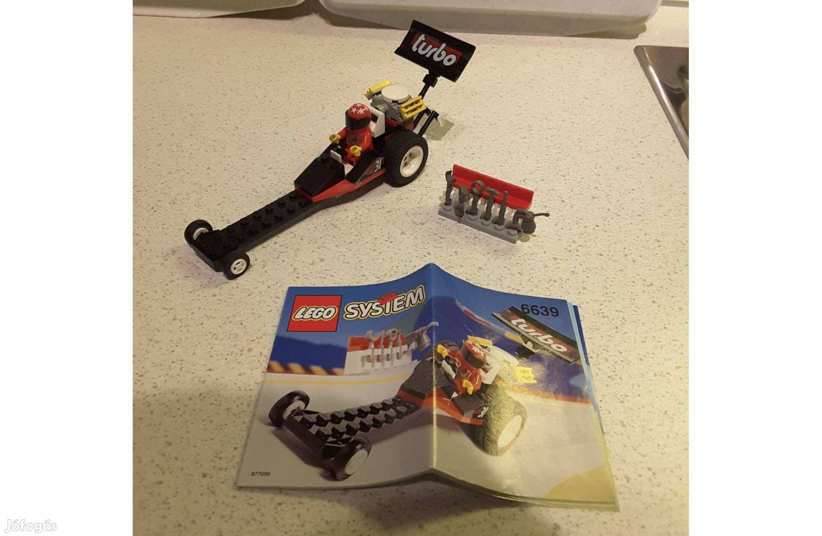 Lego 6639 Versenyautó / Raven racer + leírás