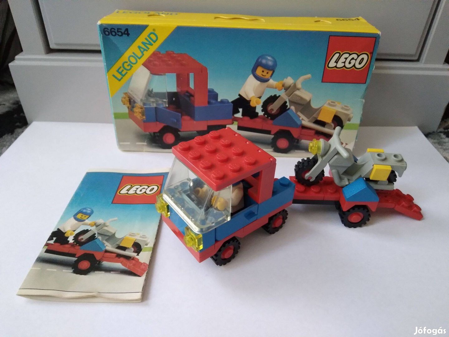 Lego 6654 Classic Town Motorcycle Transport