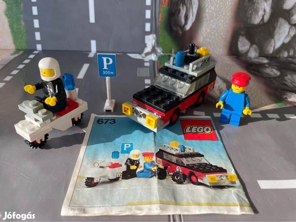 Lego 673 Rally repair crew
