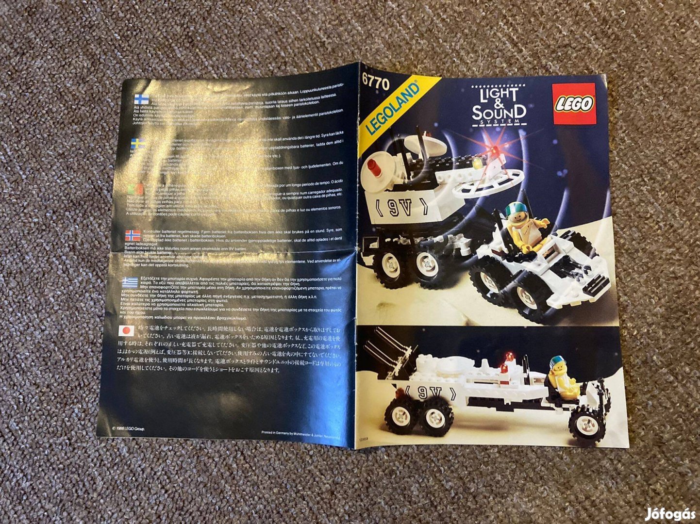 Lego 6770 Space csak leírás!