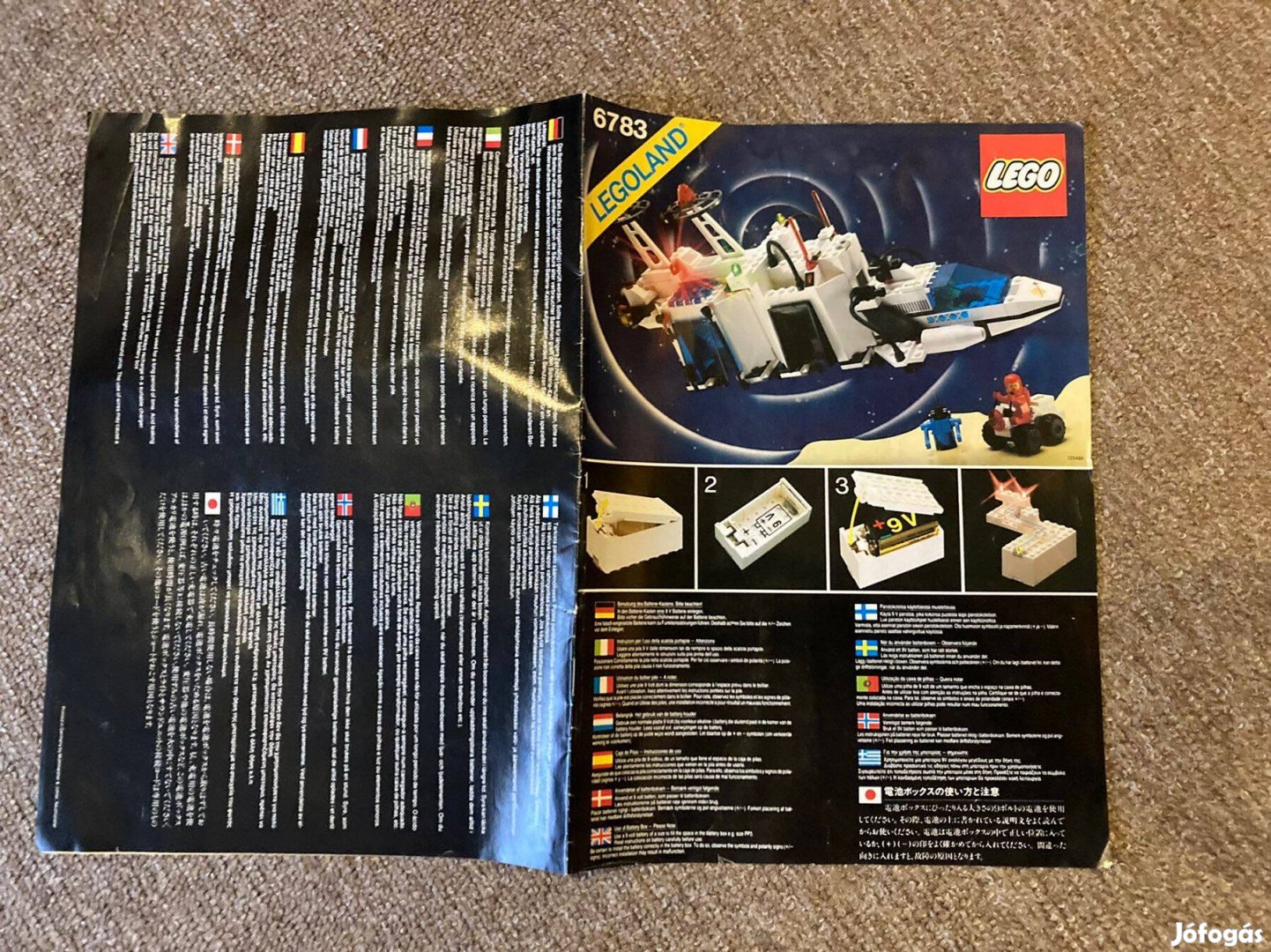 Lego 6783 Space csak leírás!