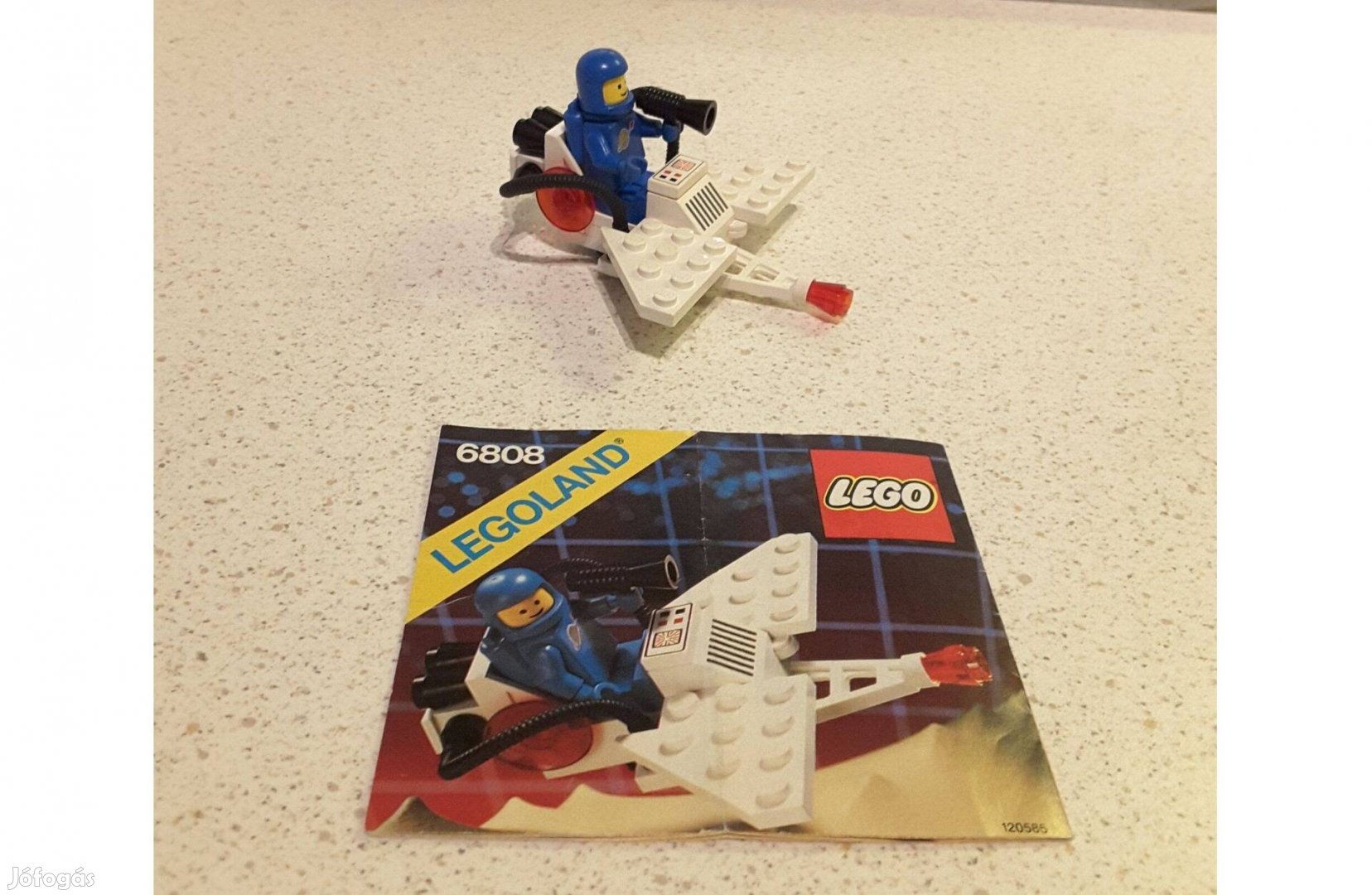 Lego 6808 Galaxy trekkor / Miniűrhajó / űrhajó + leírás + dobozdarab