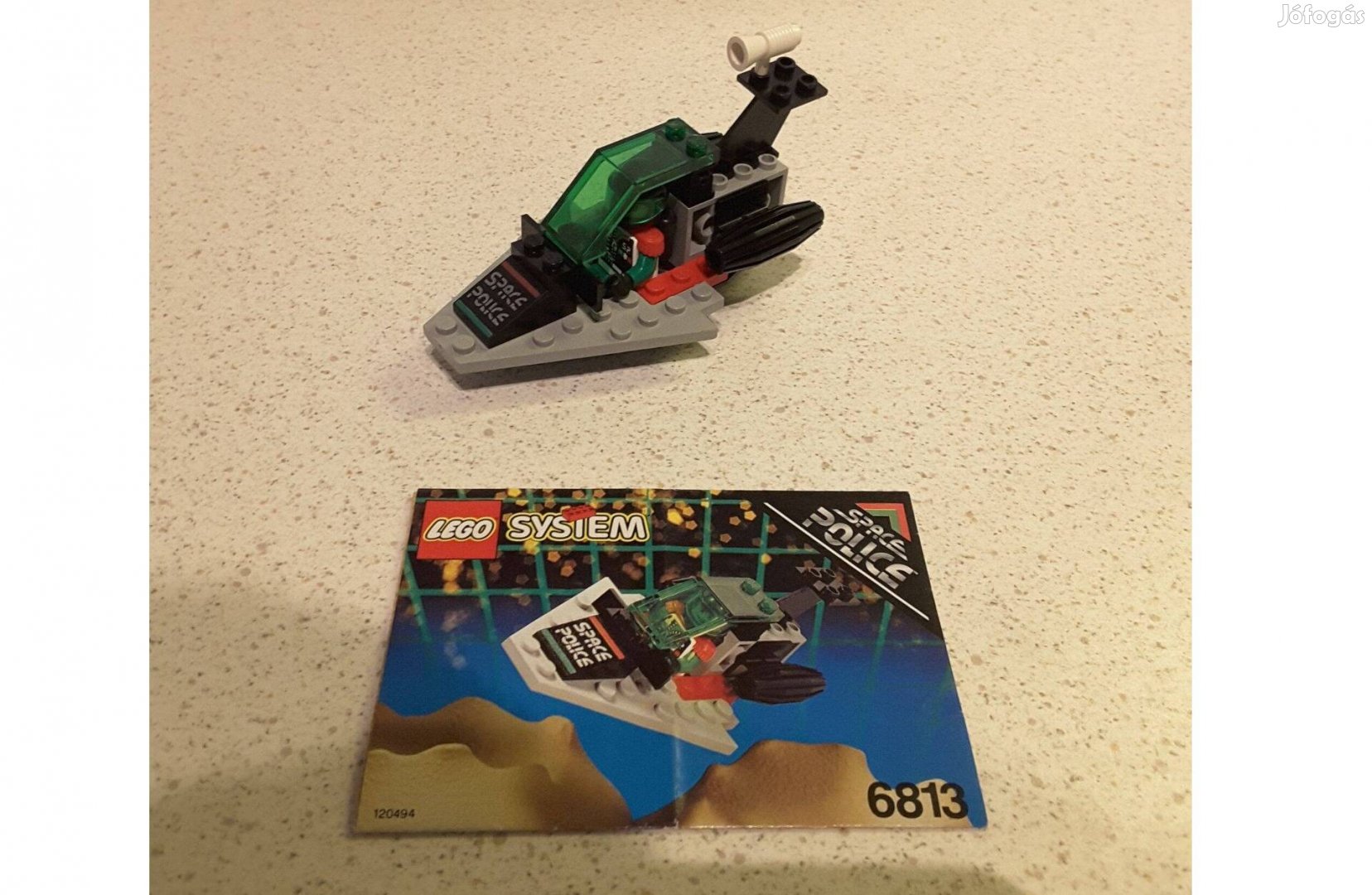 Lego 6813 Galactic Thief / Mini űrhajó + leírás + dobozdarab