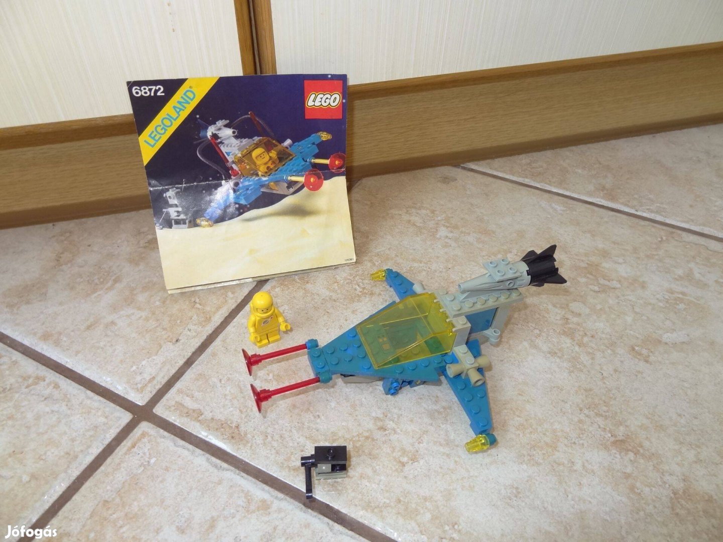 Lego 6872 Space Xenon X Craft 1985 összerakási utasítással, hiányos