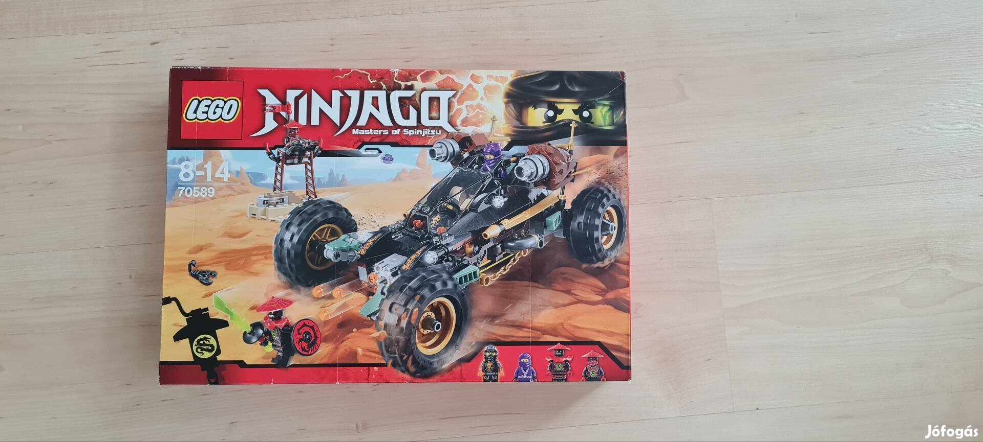 Lego 70589 Ninjago Sziklajáró, új,  bontatlan 