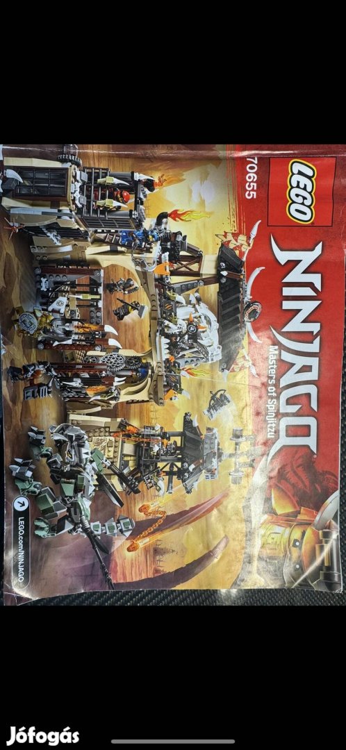 Lego 70655 ninjago sarkanyverem